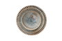 Hermia GBSATN24Y4R16463 Vajilla de Porcelana 24 Piezas Apta Lavavajillas y Microondas
